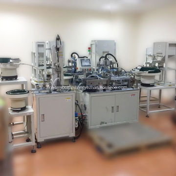 Non standard plastic product assembly line